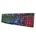 USB Wired Gaming Keyboard Mechanical Keyboard Rainbow LED Backlit Gaming Keyboard Illuminated Light For Computer Desktop Laptop